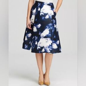 kate spade new york Dusk Cloud Print Skirt